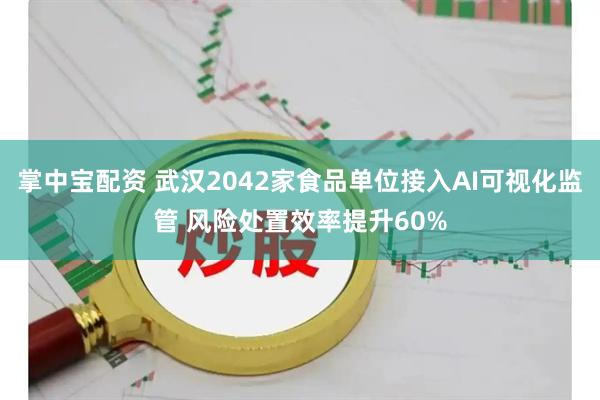 掌中宝配资 武汉2042家食品单位接入AI可视化监管 风险处置效率提升60%