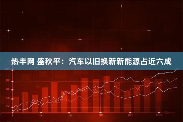 热丰网 盛秋平：汽车以旧换新新能源占近六成